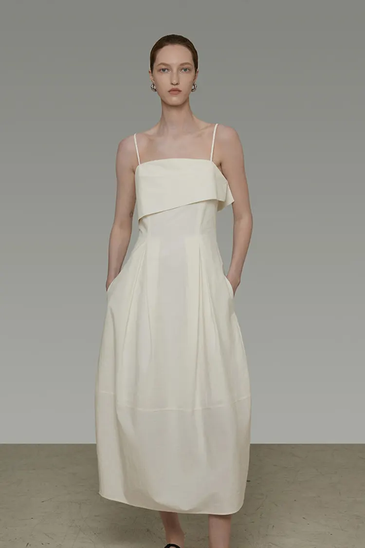 Women's French Style Asymmetric Party Dress